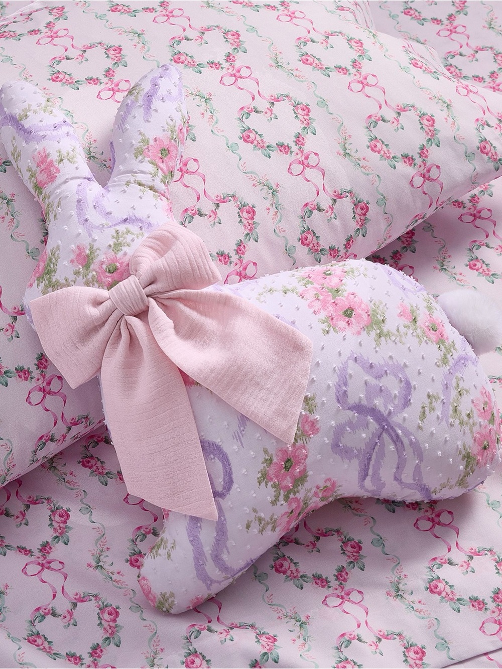 NWT LoveShackFancy Rosella Bay Bunny Pillow